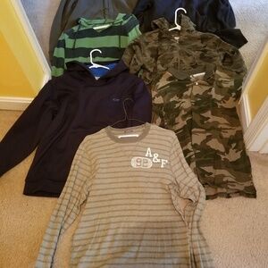 Boys hoodies and long sleeve tops